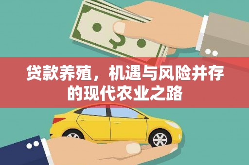 门头沟贷款养殖，机遇与风险并存的现代农业之路