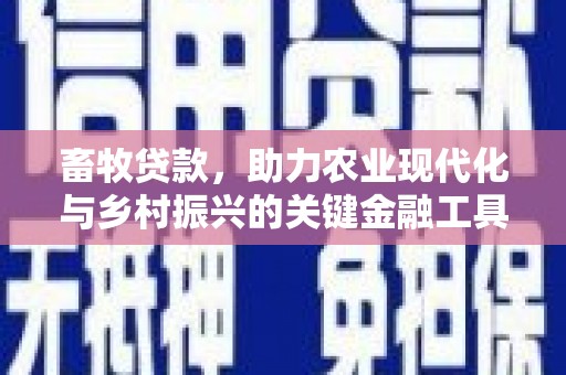 门头沟畜牧贷款，助力农业现代化与乡村振兴的关键金融工具