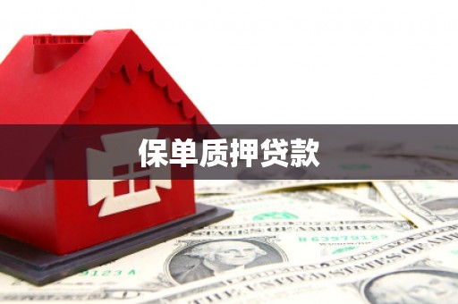 门头沟保单质押贷款