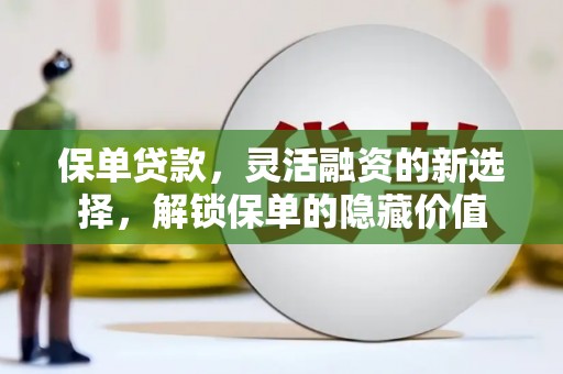 门头沟保单贷款，灵活融资的新选择，解锁保单的隐藏价值