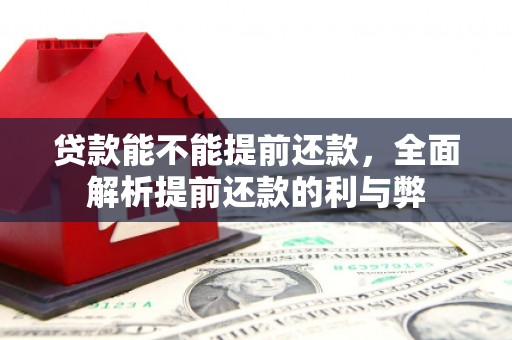 门头沟贷款能不能提前还款，全面解析提前还款的利与弊