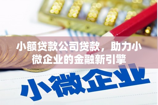 门头沟小额贷款公司贷款，助力小微企业的金融新引擎