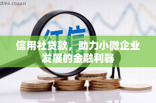 门头沟信用社贷款，助力小微企业发展的金融利器